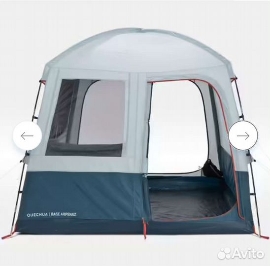 Шатер decathlon quechua arpenaz base на 6 человек
