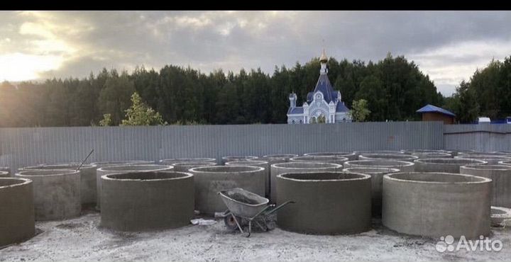 Бетонные жби кольца