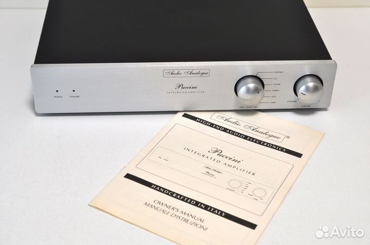 Усилитель Hi-End - Audio Analogue Puccini