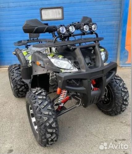 Квадроцикл Grizzly 250cc желто-черный