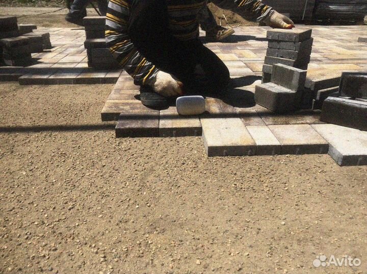 Тротуарная плитка минимальный объем 120 м2