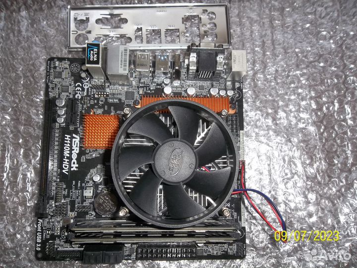 H110M-HDV+G4560+8GB