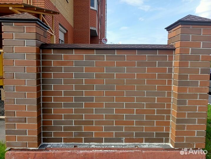 Кирпич облицовочный Бавария микс 1.0 нф