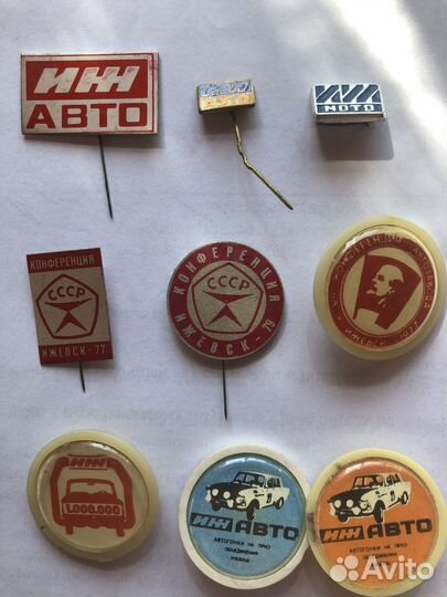 Значки Ижевска, автомото