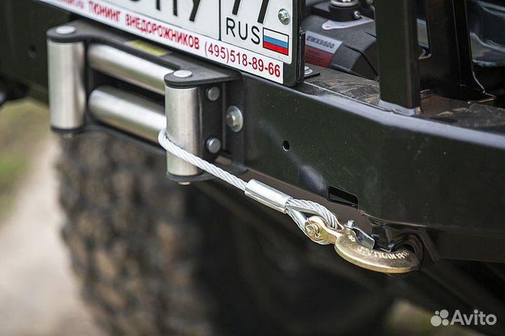 Бампер риф силовой УАЗ Патриот 2005+