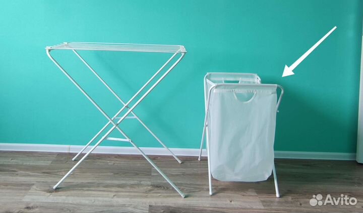 Корзина мешок для белья Икеа