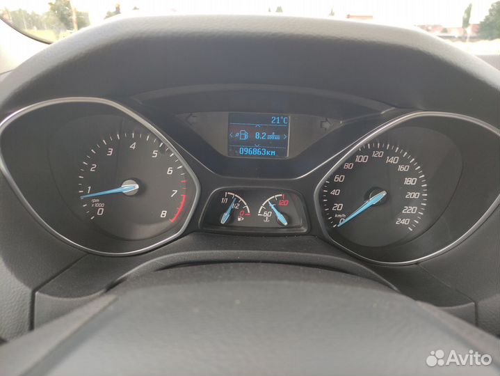 Ford Focus 1.6 МТ, 2012, 96 863 км