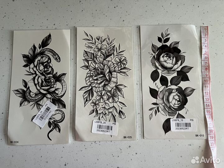 Переводные татуировки