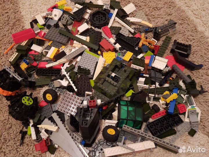 Lego россыпью, ключ