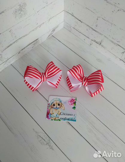 Бантики для девочек ручной работы