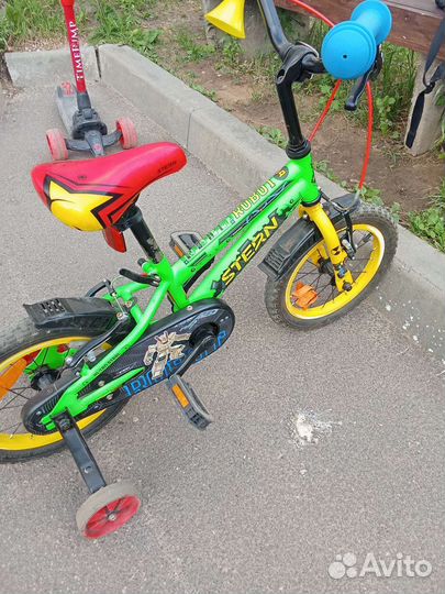 Детский велосипед 14 дюймов бу