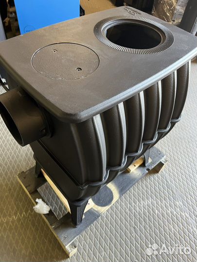 Чугунная печь камин Бахта