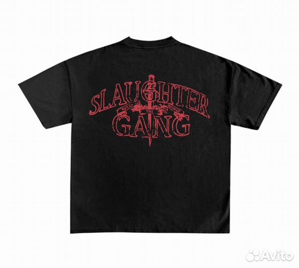 Футболка Corteiz x Slaughter Gang 21 Savage