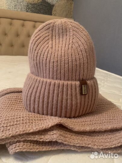 Комплект шапка, снуд