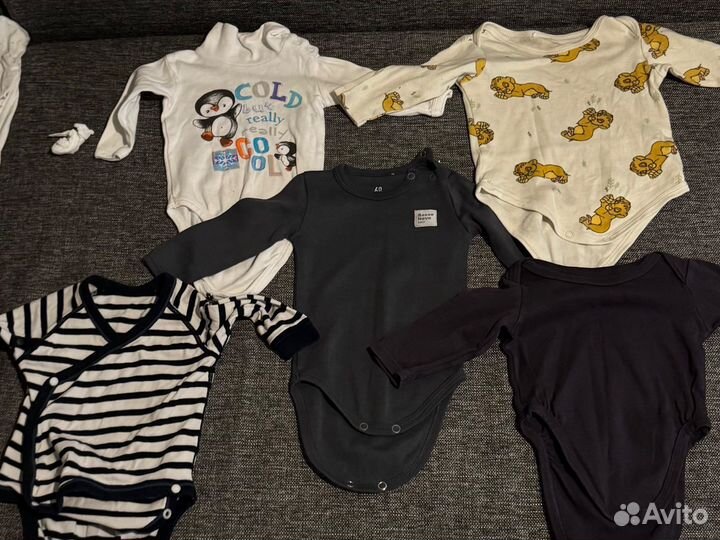 Вещи для новорожденных 50-62