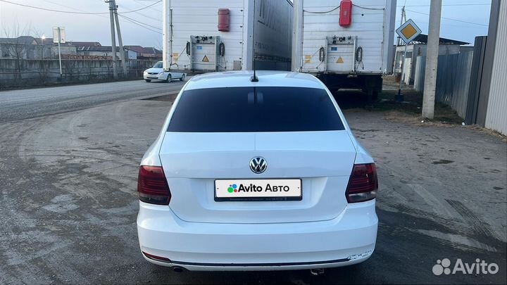 Volkswagen Polo 1.6 AT, 2018, 375 457 км