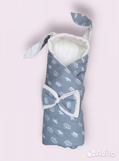 Конверт одеяло на выписку летний