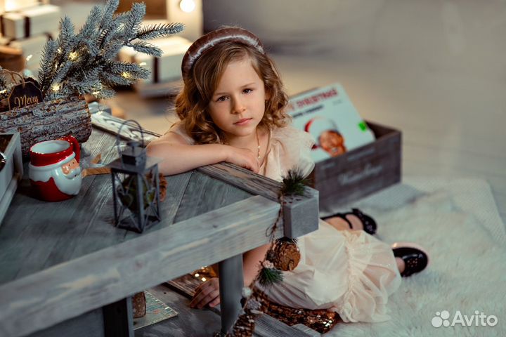 Платье для девочки праздничное H&M 5-6 лет 116