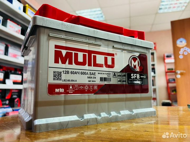 Аккумулятор Mutlu 60 на Киа Рио Церато Спортейдж