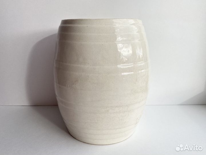 Бочонок керамический ваза СССР 1,5 л 60е СССР