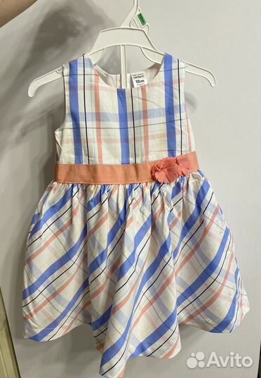 Новое платье carters 18 месяцев