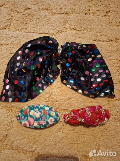 Заколки для волос СССР бант и другие