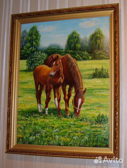 Картина маслом на холсте