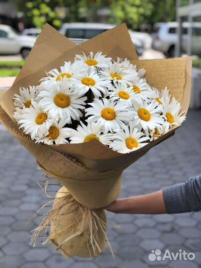 Букеты из ромашек