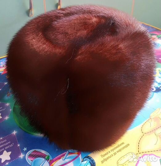 Шапка норковая женская р.56