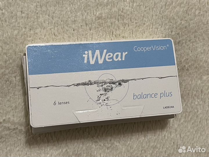 Линзы -3.00 iWear CooperVision двухнедельные