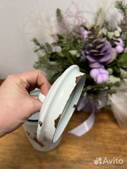 Бидон эмалированный СССР