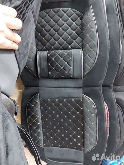 Чехлы из Алькантары на авто