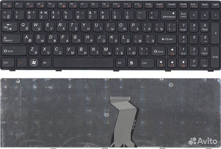 Клавиатура для ноутбука Lenovo G580 (новая)