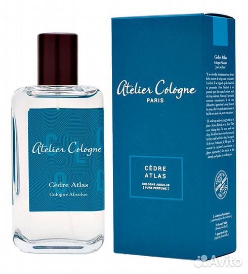 Парфюмерия cedre atlas atelier cologne