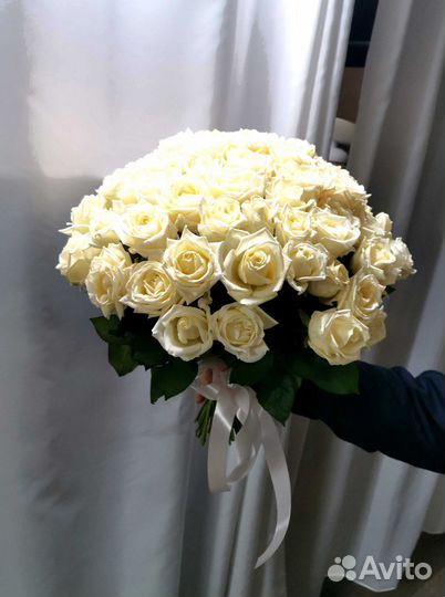 Букет цветов. Розы 101 шт