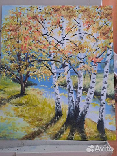 Картина берёзки