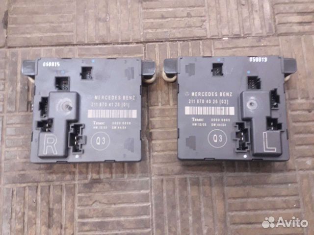 Блок комфорта задний лев/пр Mercedes W211
