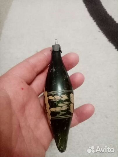 Елочная игрушка ссср(старинная)