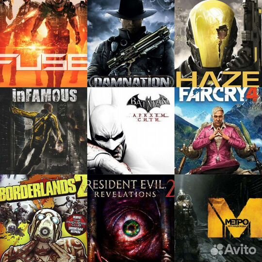 165 игр на двоих Sony PlayStation 3 пс3 ps3