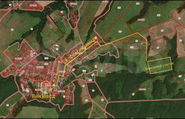 Новороссийск хутор горный кадастровая карта