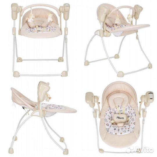 Электрокачели Pituso Viola. Новая в упаковке