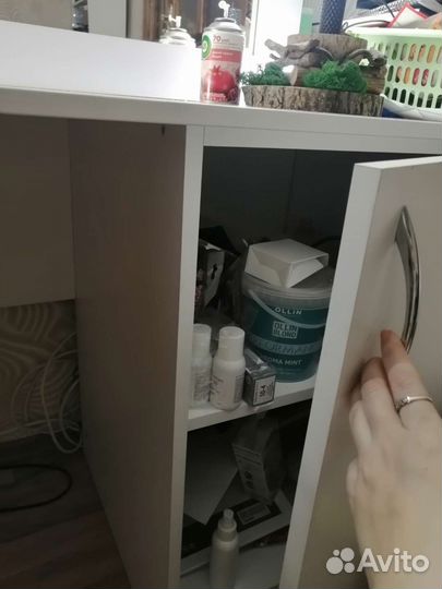 Гримерное зеркало стол+ шкаф