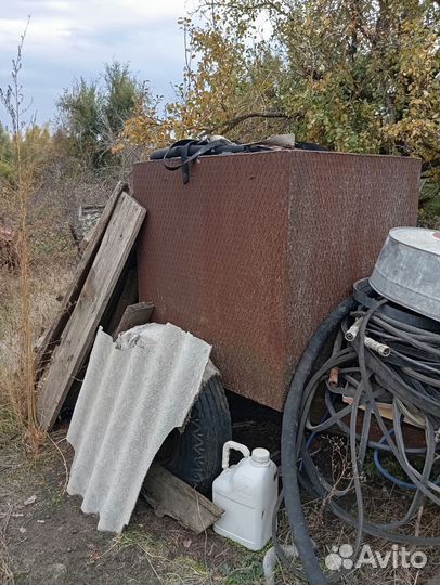 Бочка на колесах под топливо