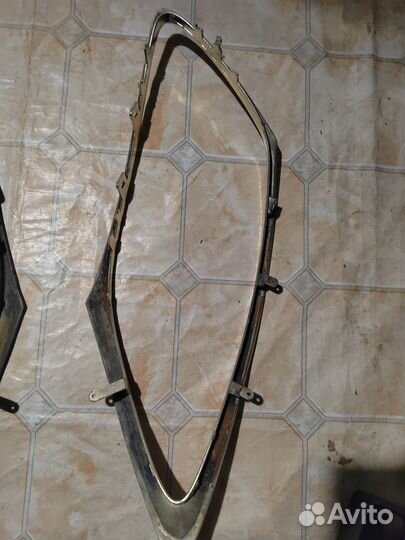 Окантовка фар Lexus gs 300 без омывателя