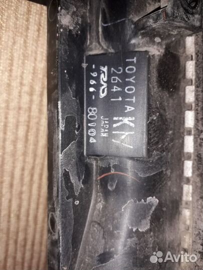 Радиатор охлаждения двс Toyota RAV4 (IV) 2014г