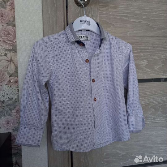 Рубашка для мальчика 98