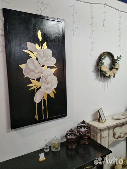 Большие картины настенные панно