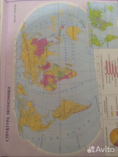 Атлас по географии 10 класс