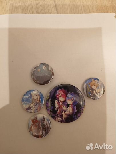 Значки аниме и Genshin impact