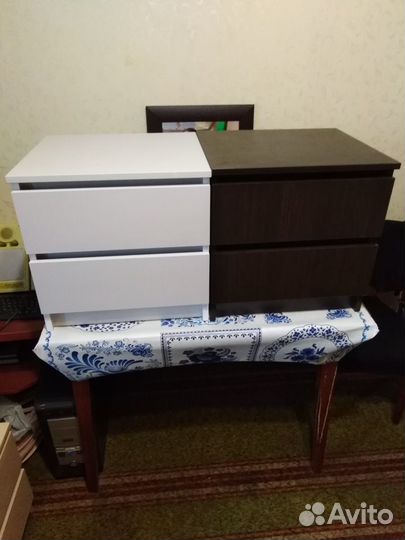 Новая. Тумба прикроватная 1шт. Без ручек